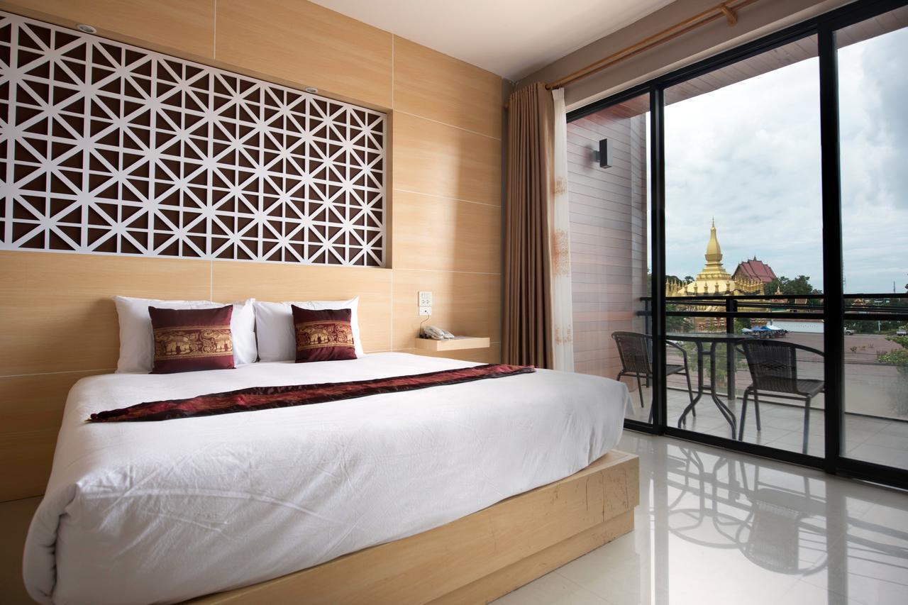 Thatluangview Hotel Vientiane Exteriér fotografie